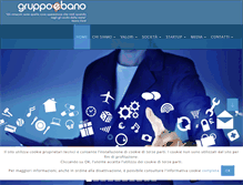 Tablet Screenshot of gruppoebano.com